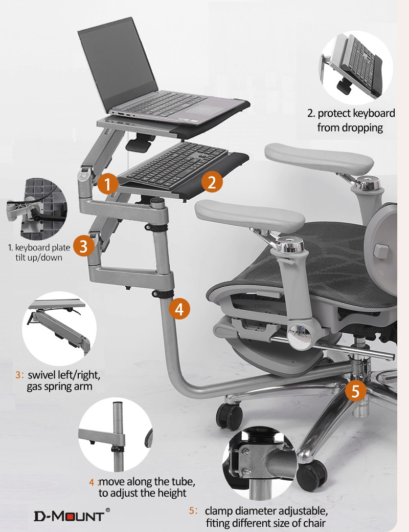 D-MOUNT OK7030 ที่วางแล็ปท็อปอ - Document Holder Monitor บทวิจารณ์และราคา