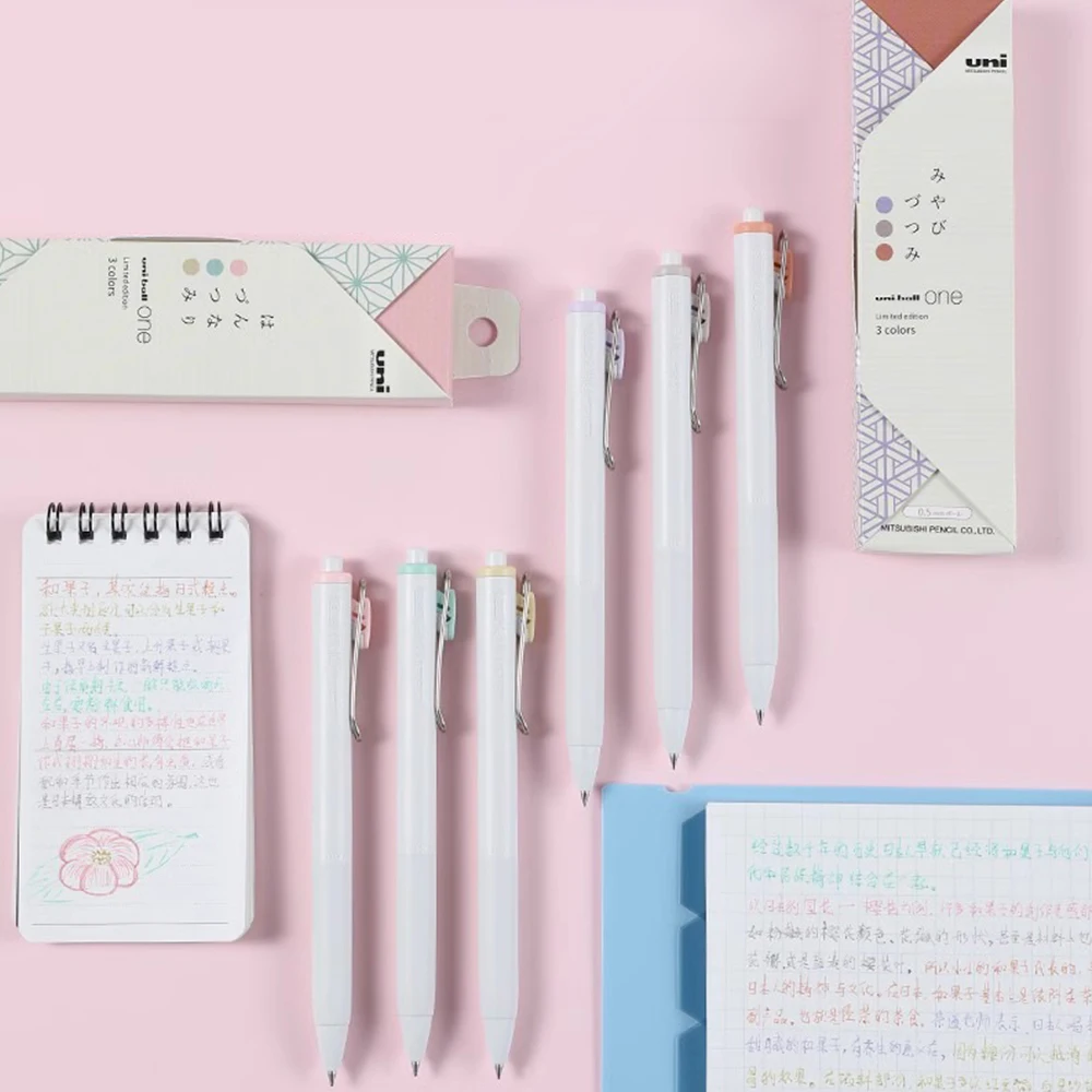 3pcs ญี่ปุ่น UNI จํากัดชุดปากก - Office Tech Finds บทวิจารณ์และราคา